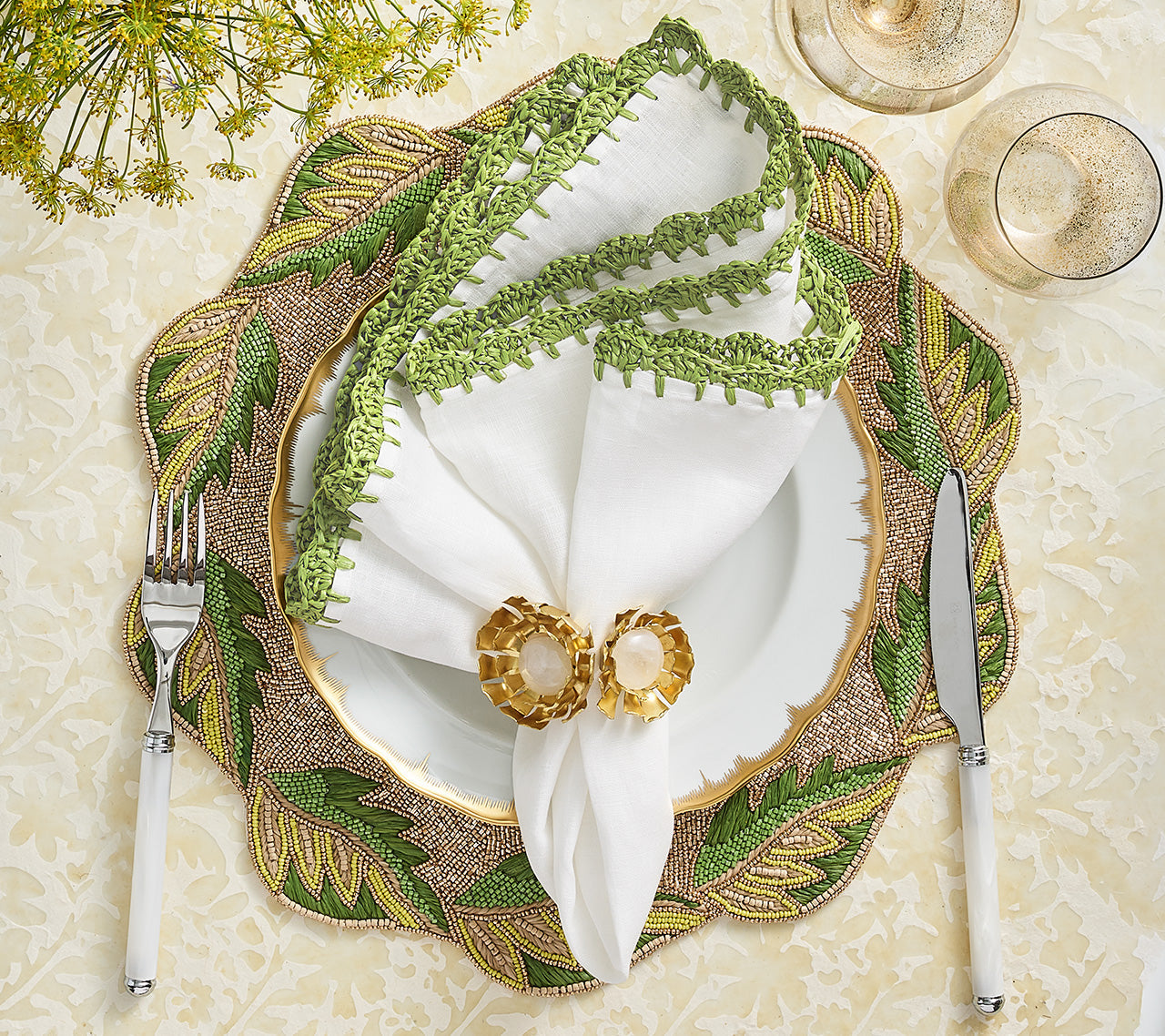 Shell Edge Napkin