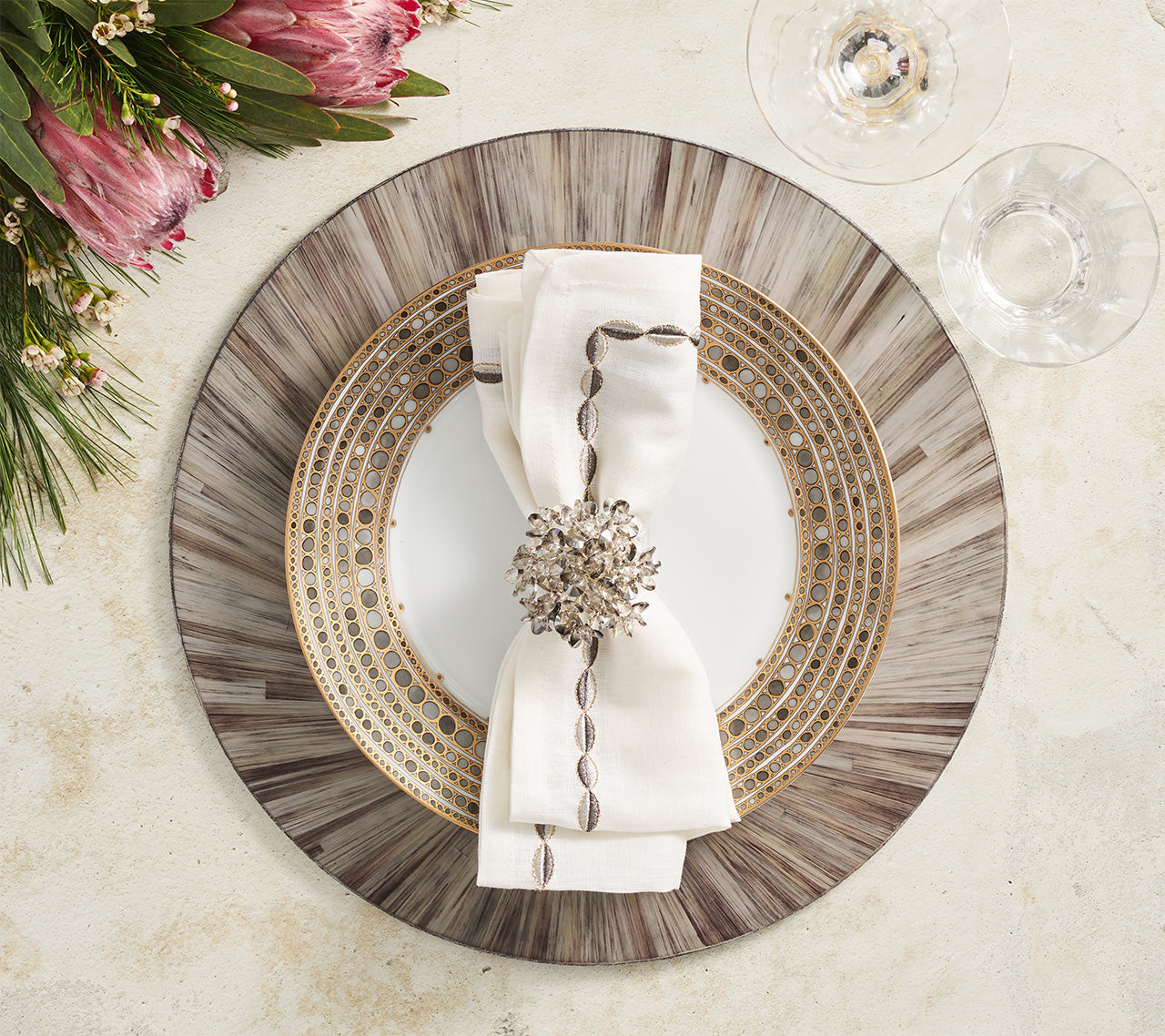 Aster Napkin Ring