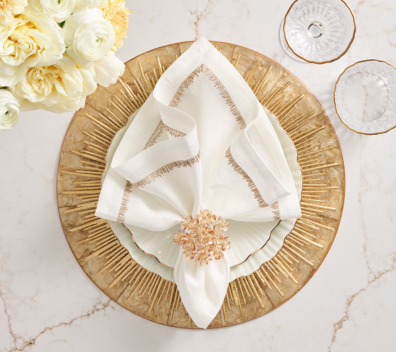 Aster Napkin Ring
