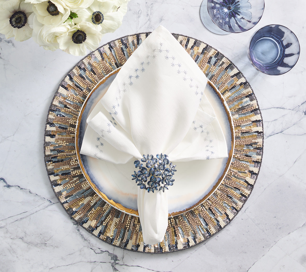 Aster Napkin Ring