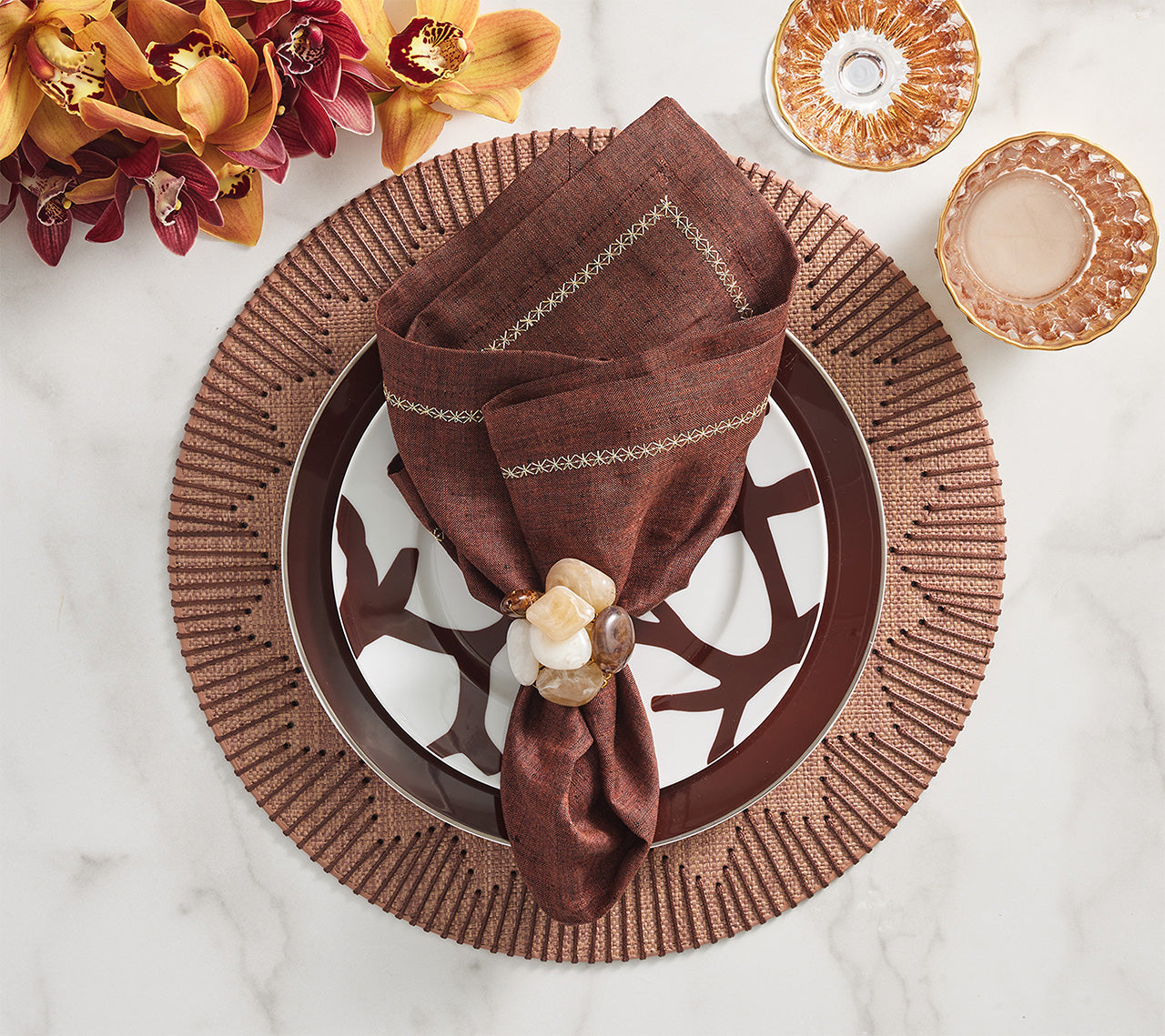 Sea Stone Napkin Ring