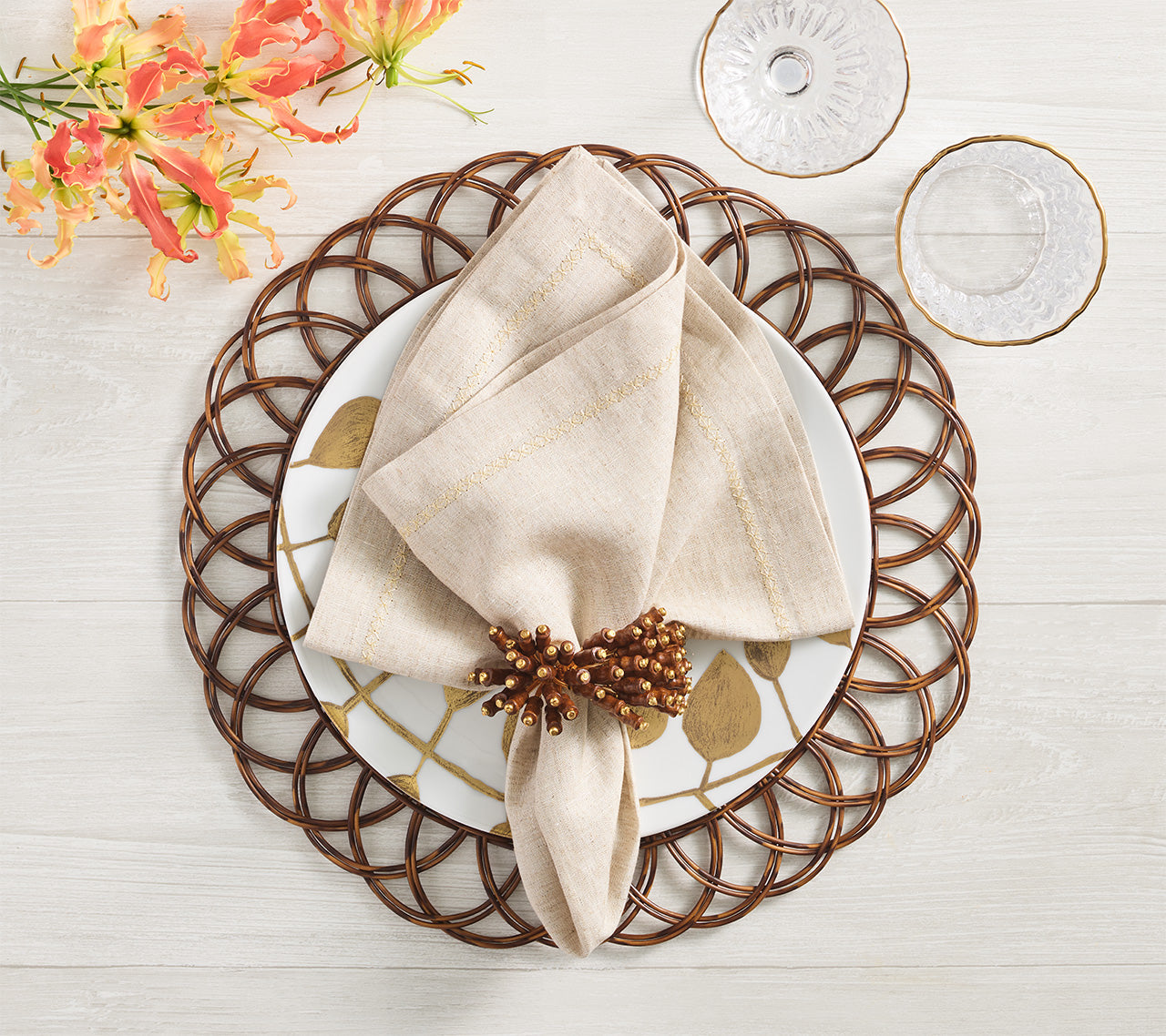 Royal Palm Napkin Ring
