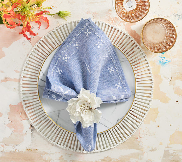 Gardenia Napkin Ring