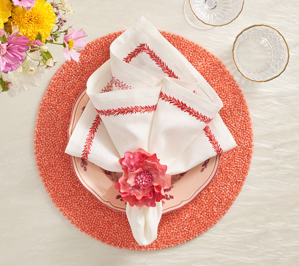 Gardenia Napkin Ring