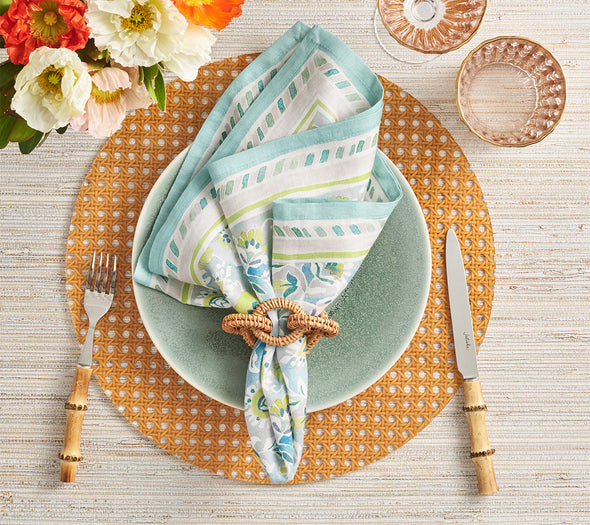 Rattan Link Napkin Ring
