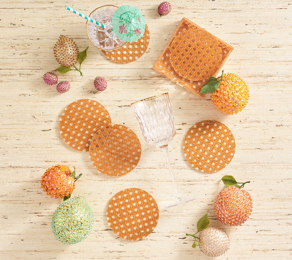 Reed Coaster Set