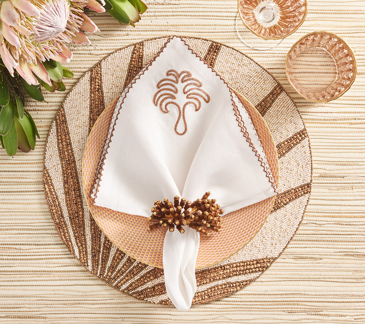 Royal Palm Napkin Ring