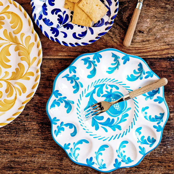 Elizabeth Lamont Arezzo Egg Platter