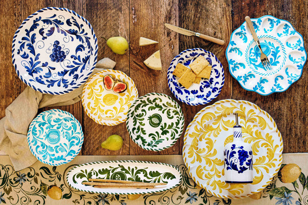 Elizabeth Lamont Arezzo Egg Platter - Thumbnail 2