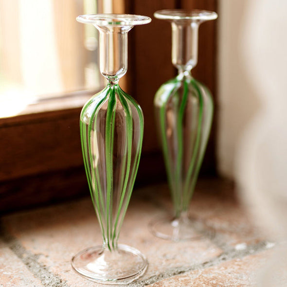 Nuovo Stripe Candlesticks