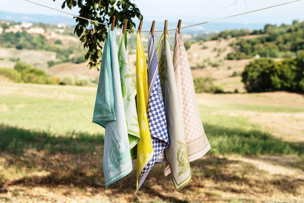 Strofinaccio Lemons Dish Towels