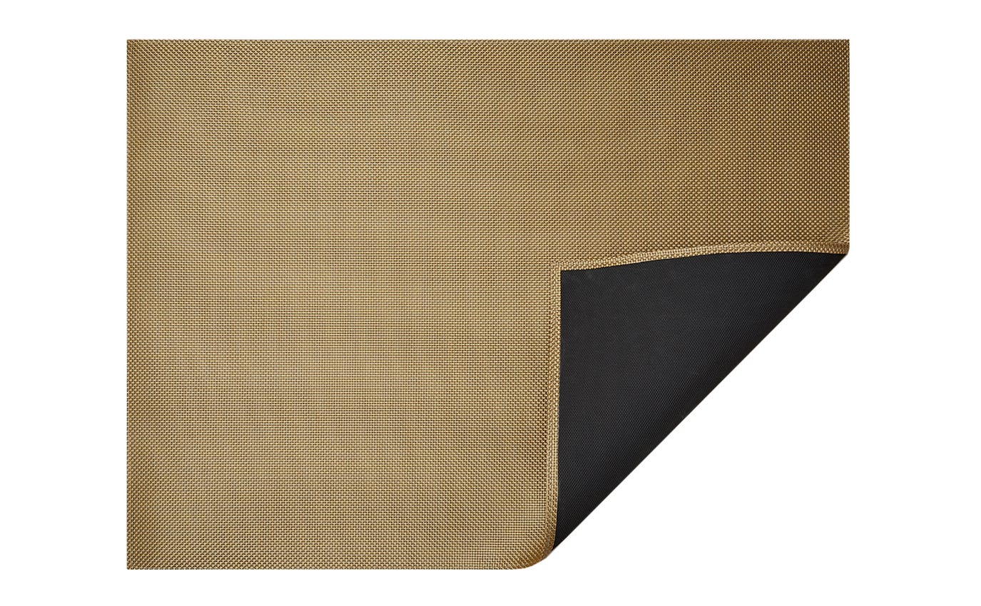Basketweave Floor Mat Rugs Chilewich 23" x 36" Gilded 
