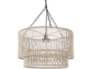 Tanner Outdoor Pendant Drum Natural