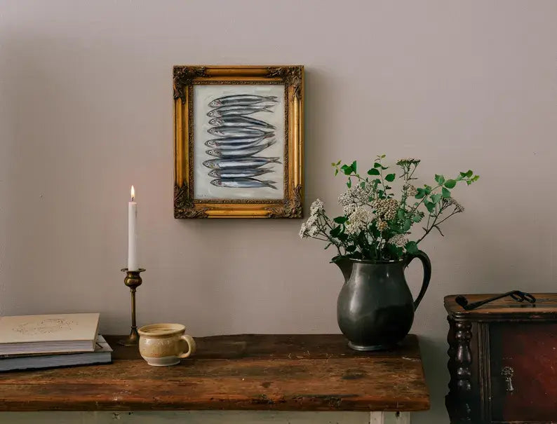 SARDINES - Art Print (framed)