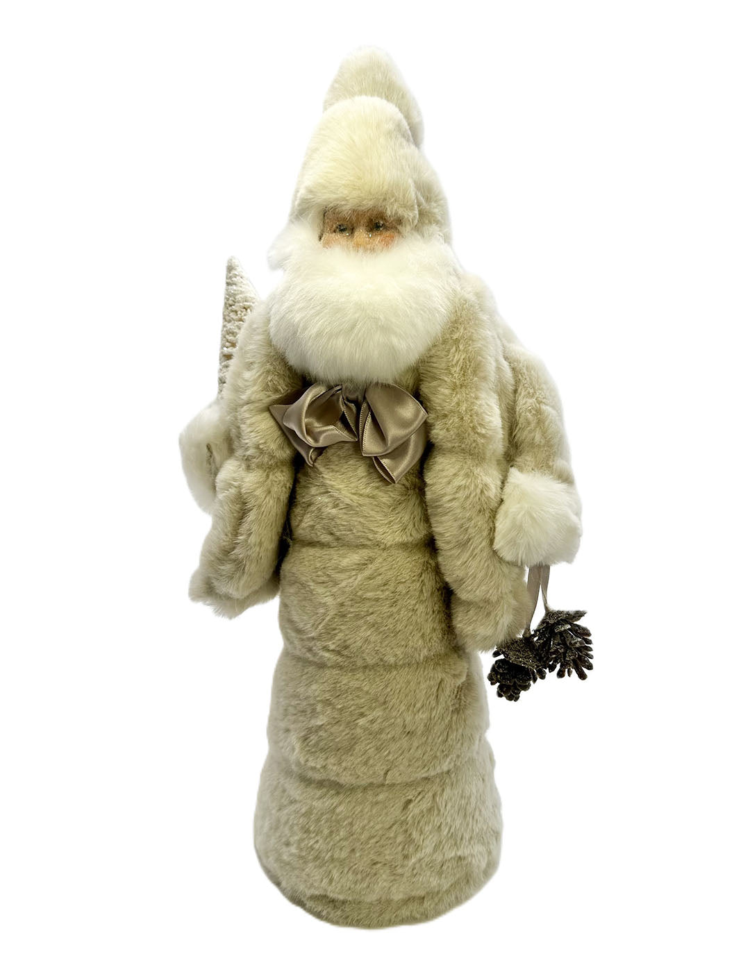 Mr Clause With Dove Channeled Fur