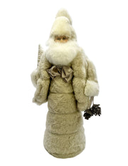 Mr Clause With Dove Channeled Fur