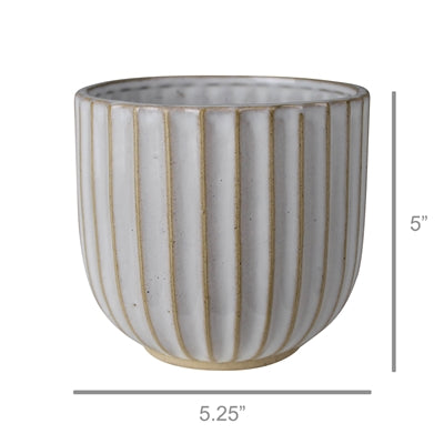 Lyna Scalloped Cachepot