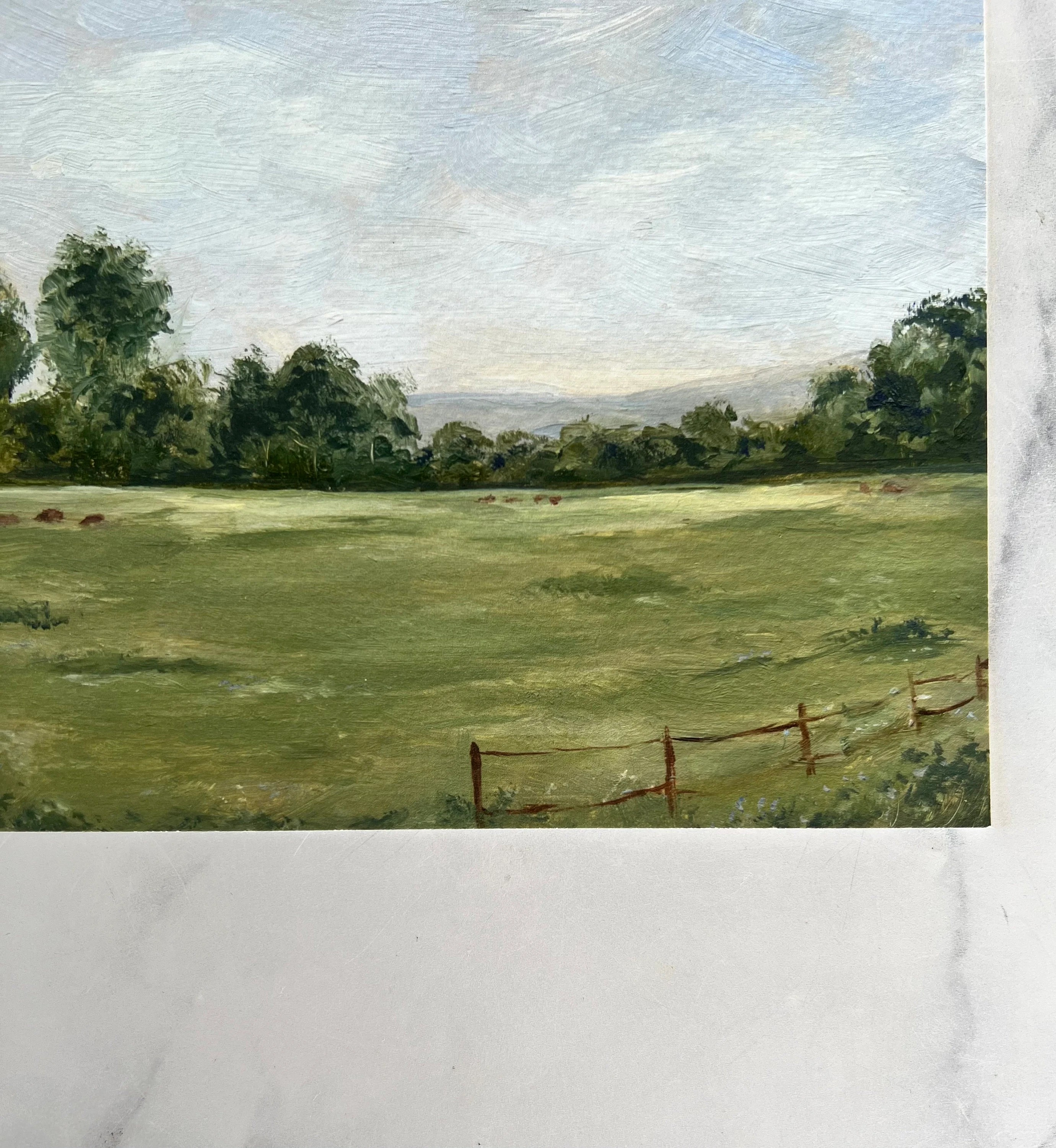 COUNTRYSIDE Art Print (framed)