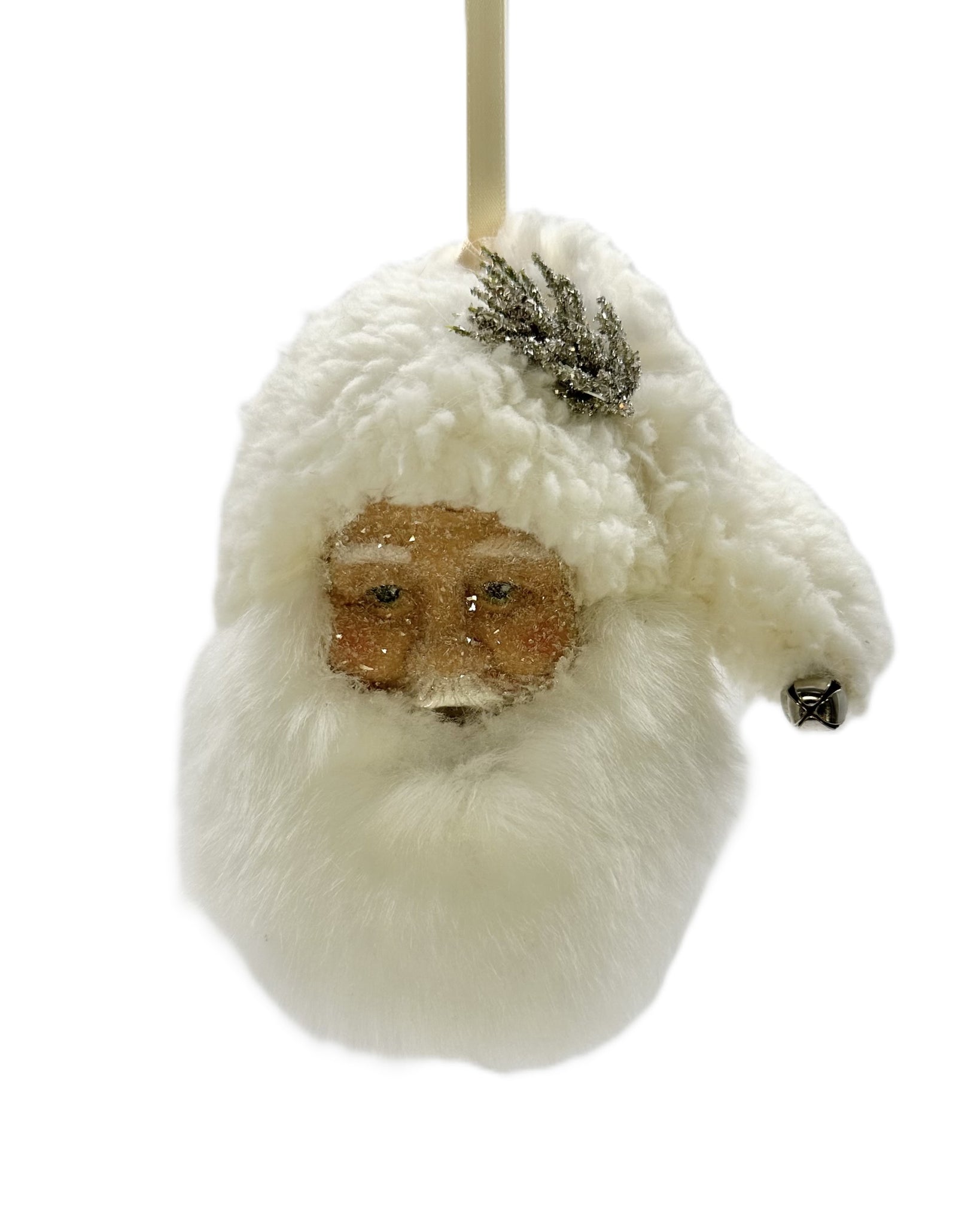 Kris Santa Ornament Sherpa