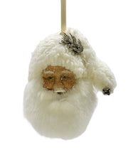 Kris Santa Ornament Sherpa