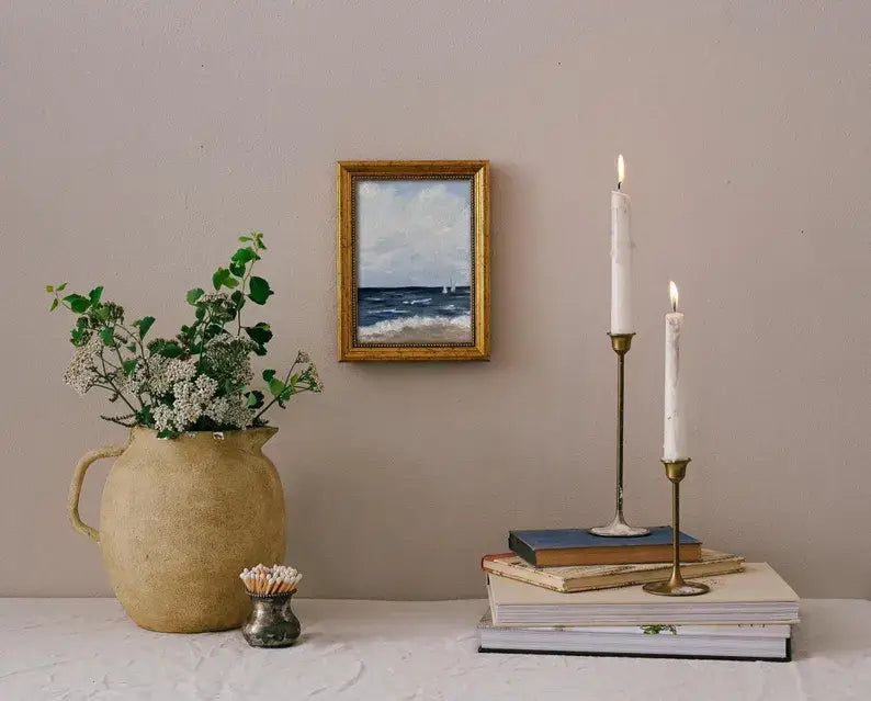 SAILBOATS #3 Art Print (framed)