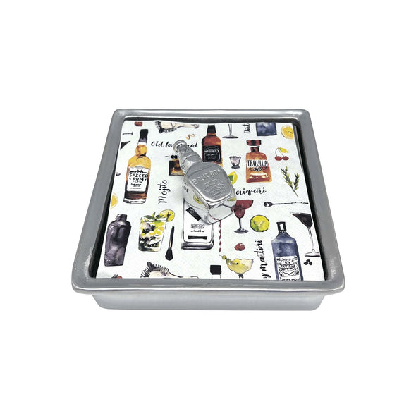 Bourbon Signature Napkin Box Set