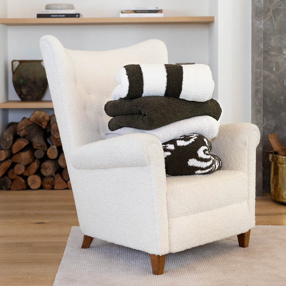 Ultra Soft Two Strip Throw