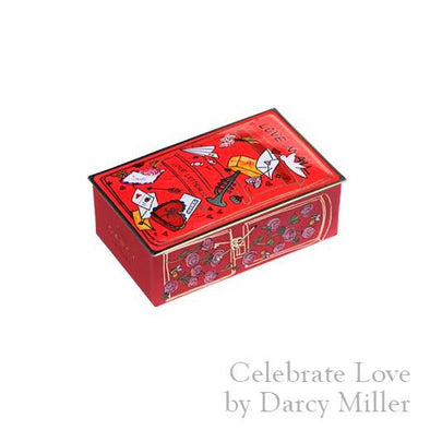 Vreeland Red 2 Piece Truffle Tin