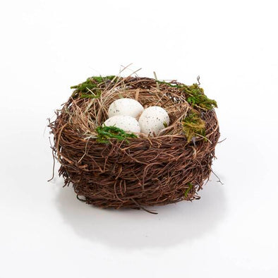 Miniature Nest with Eggs