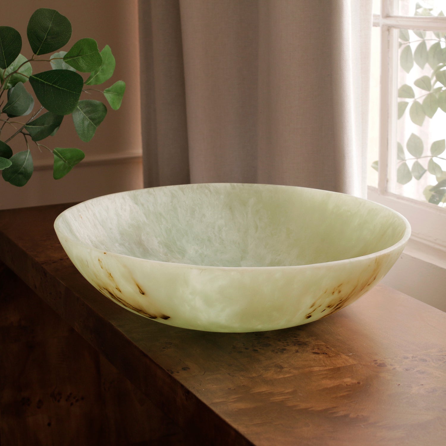 Giada Centerpiece Jade Swirl