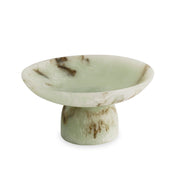 Giada Medium Pedestal Jade Swirl