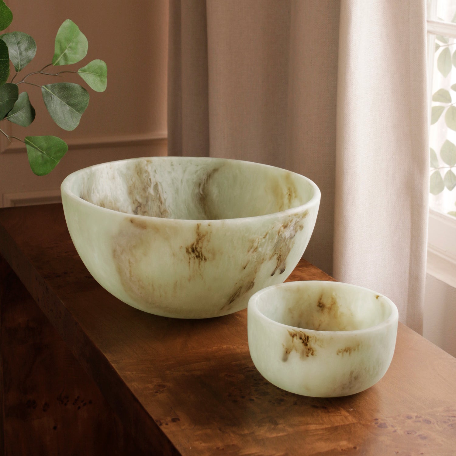 Giada Small Bowl Jade Swirl