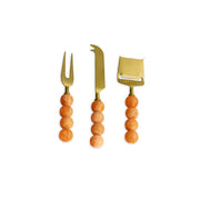 Sorbet Cheese Set of 3 Tangerine