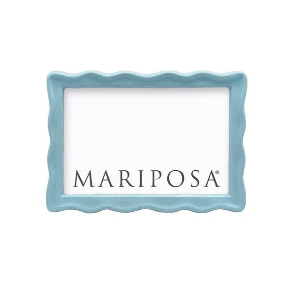 Wavy Aqua Frame