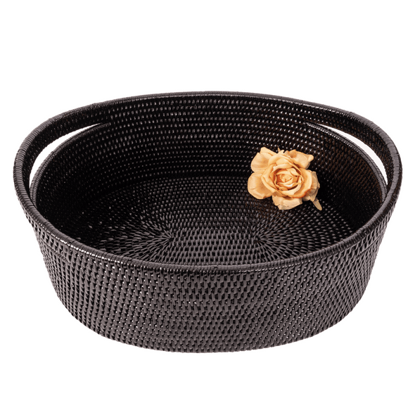Artifacts Rattan™ Oval Basket: Honey Brown