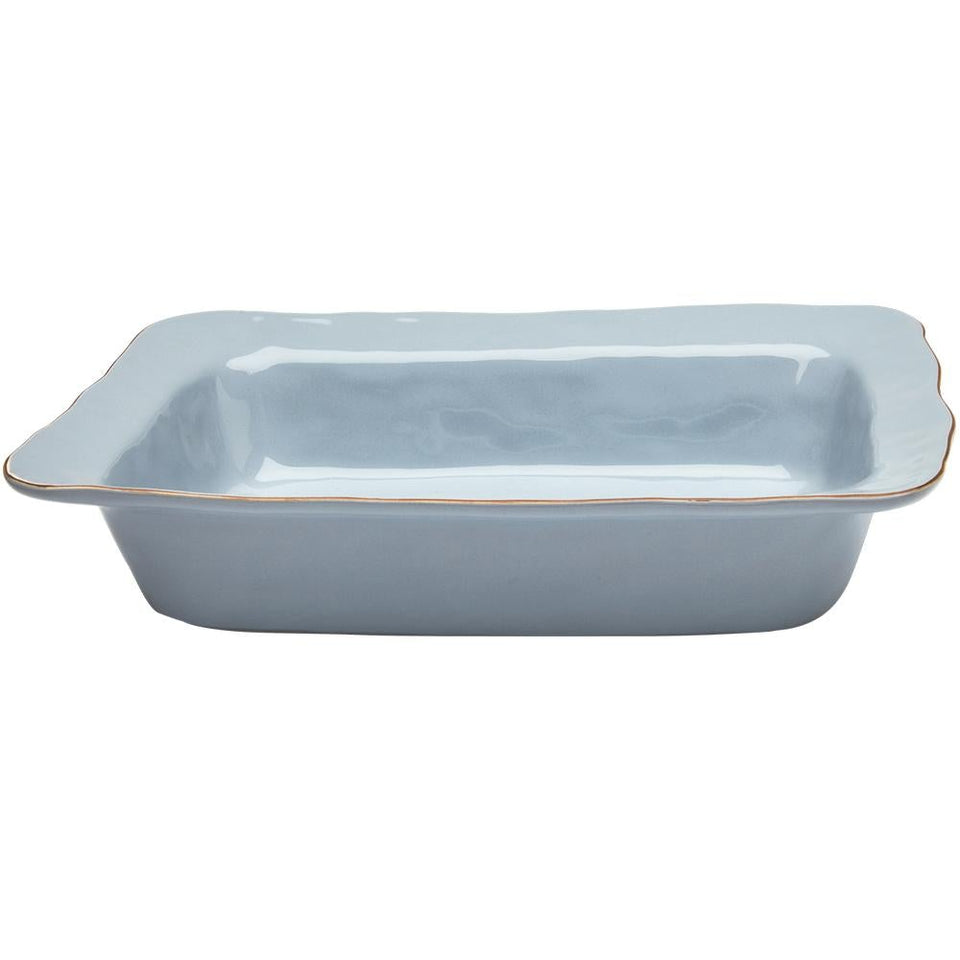 Cantaria Small Rectangular Baker Tabletop Skyros Morning Sky  