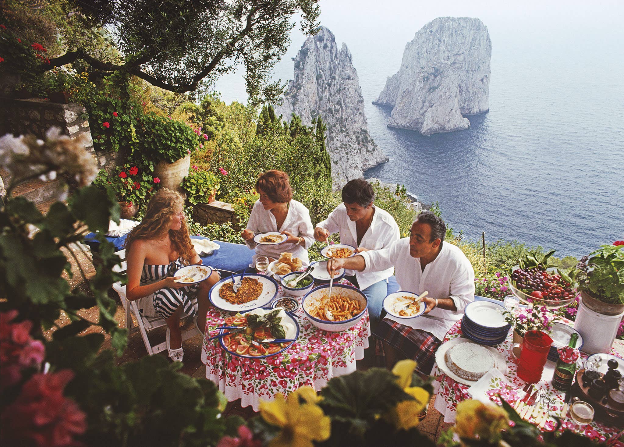 Dining Al Fresco - 1000 pieces puzzle