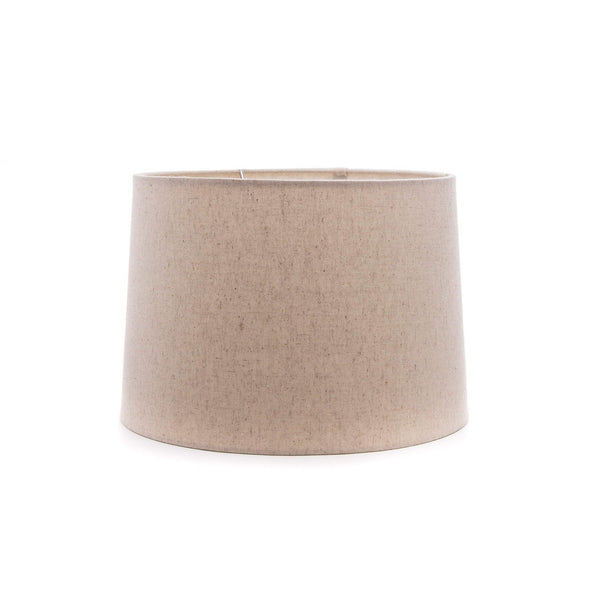 Linen Barrel Lamp Shade