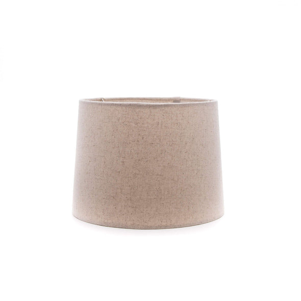 Linen Barrel Lamp Shade