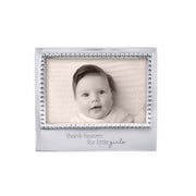 Thank Heavan For Little Girls Beaded 4x6 Frame