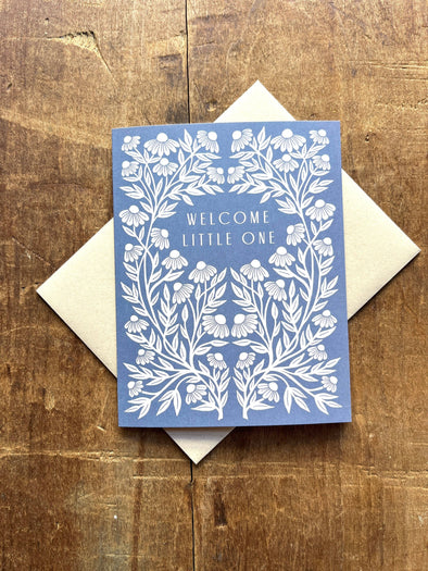 Welcome Little One Greeting Card