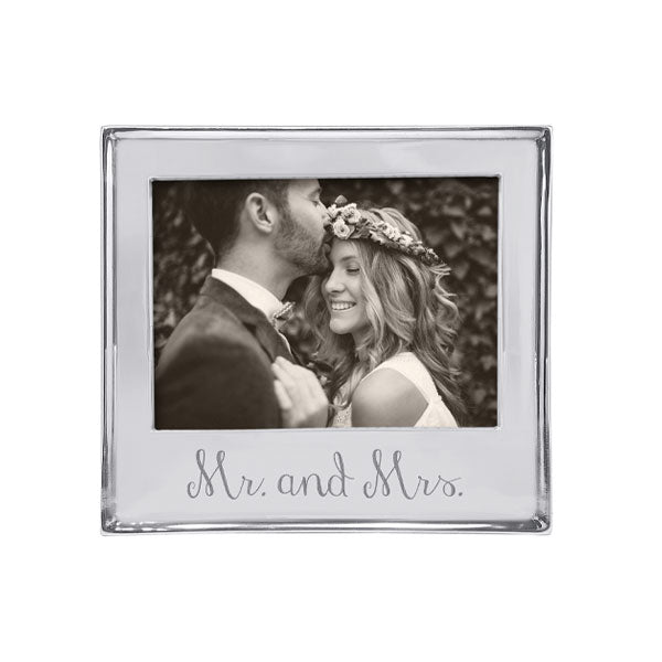 MR. and MRS. Signature Frame Picture Frames Mariposa   