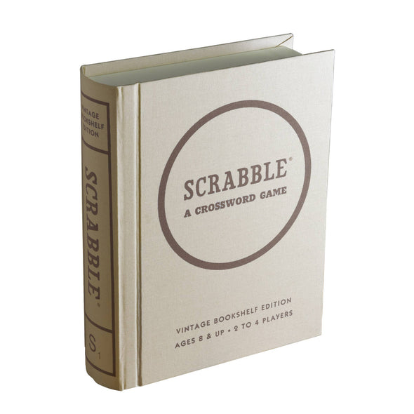 Vintage Scrabble Bookshelf Edition