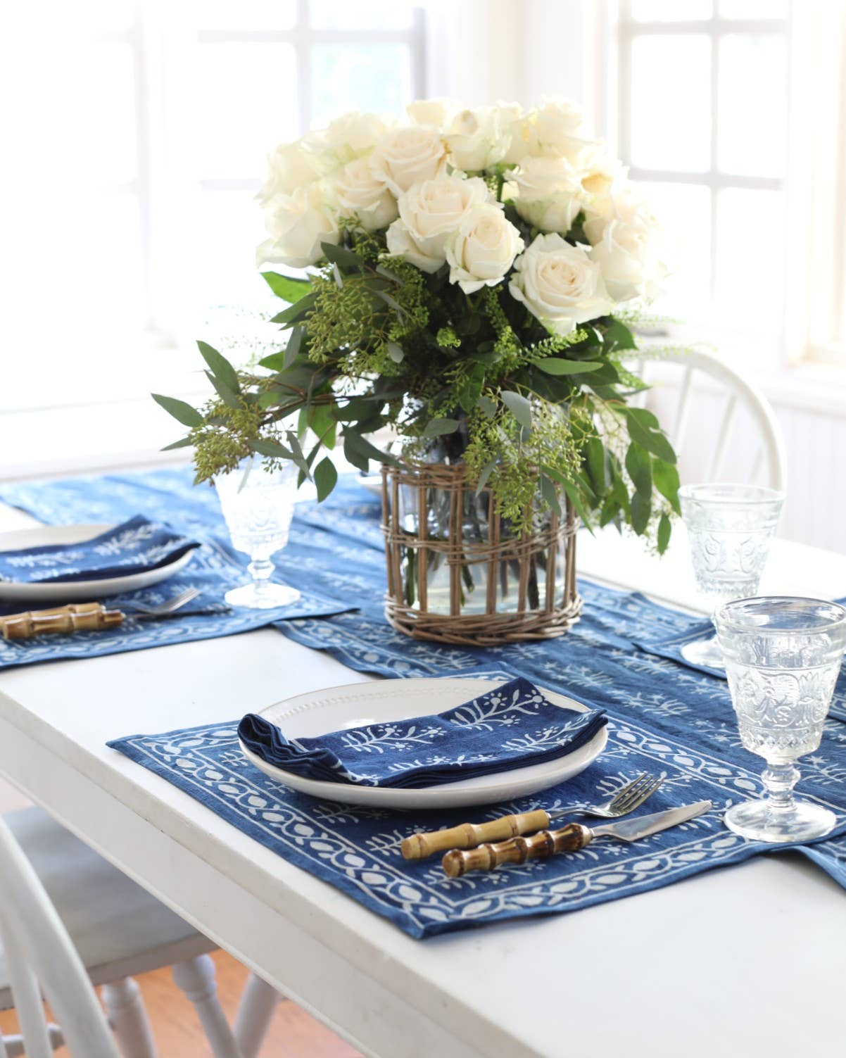 Napkin Lawrence Indigo (s/4)