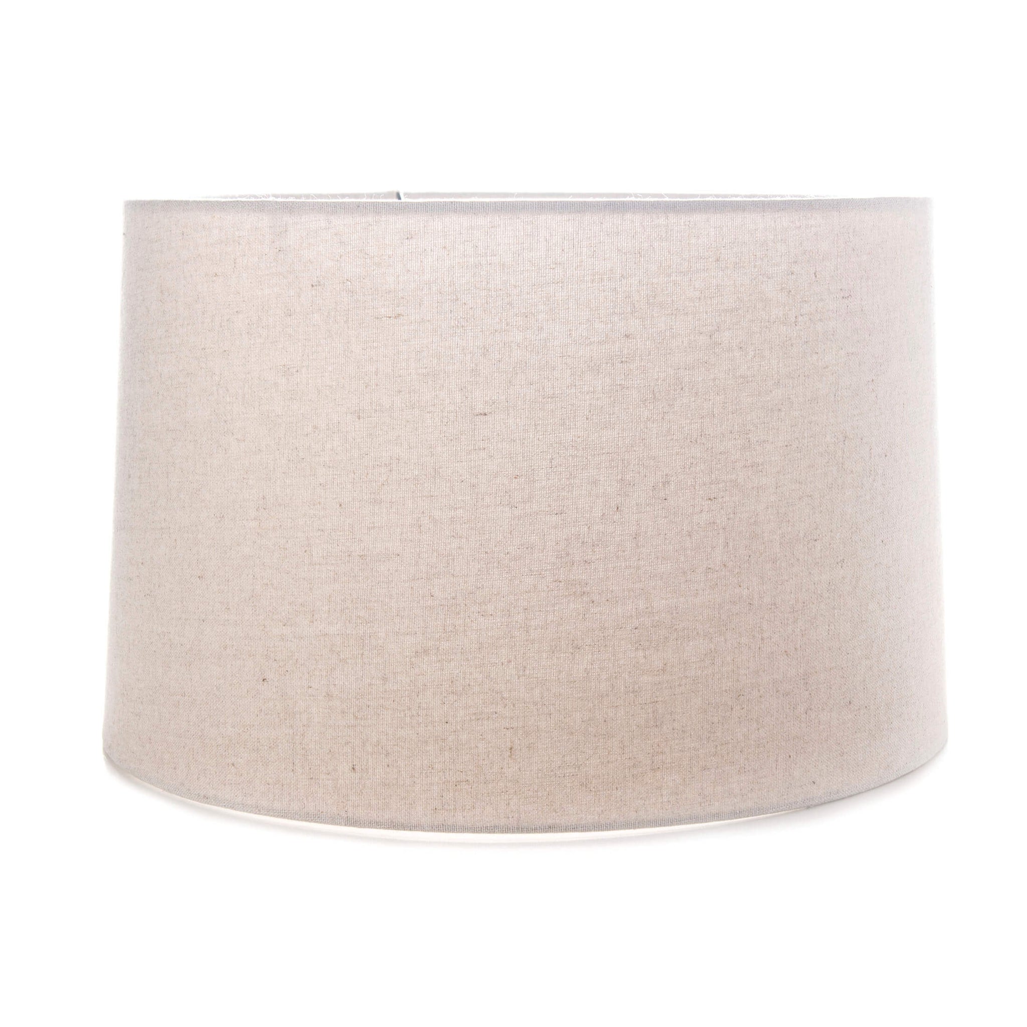 Linen Barrel Lamp Shade