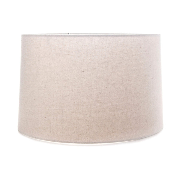 Linen Barrel Lamp Shade