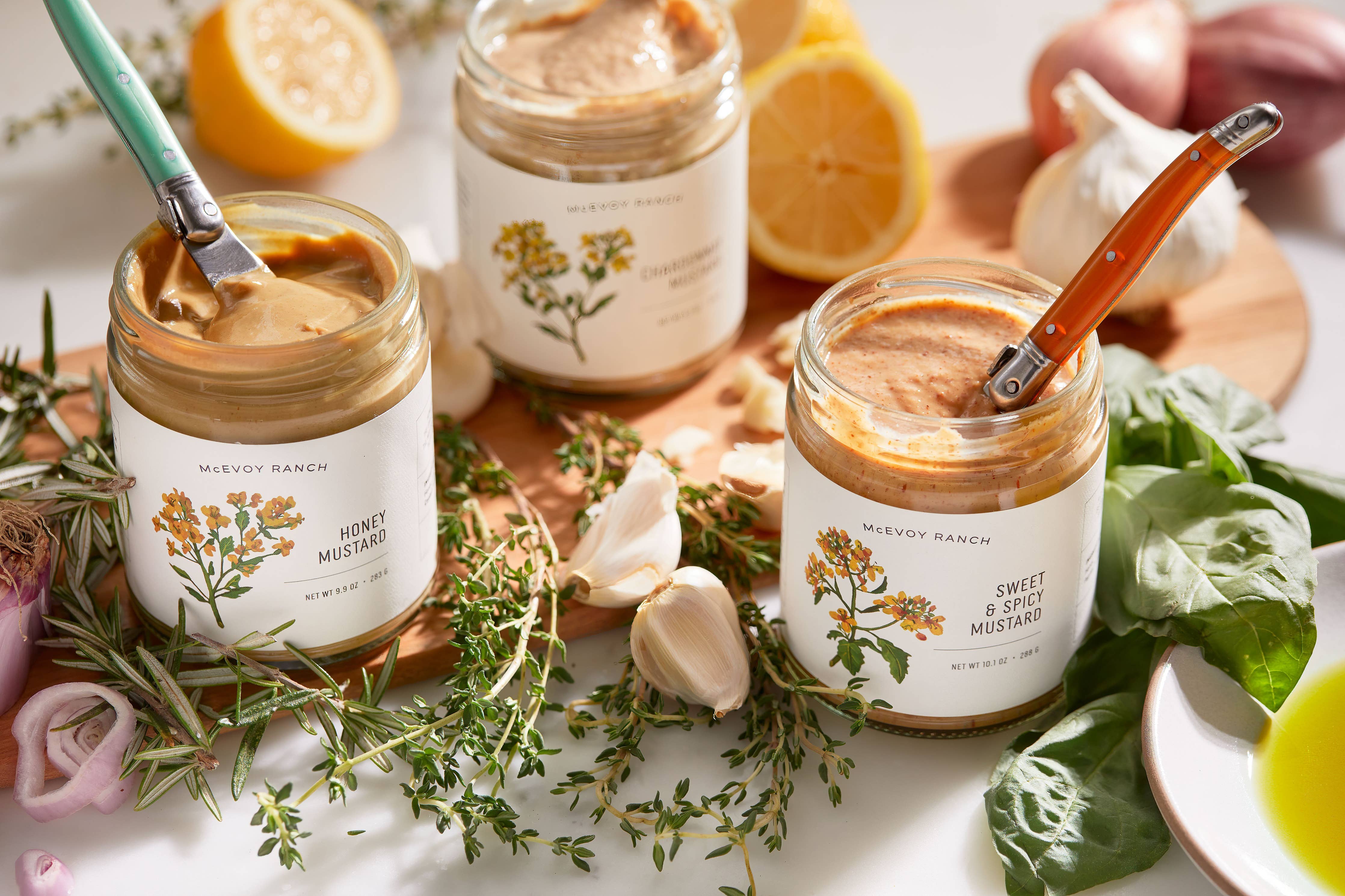 Chardonnay Mustard, 10.1 OZ