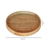 Cayman Natural Rattan Tray