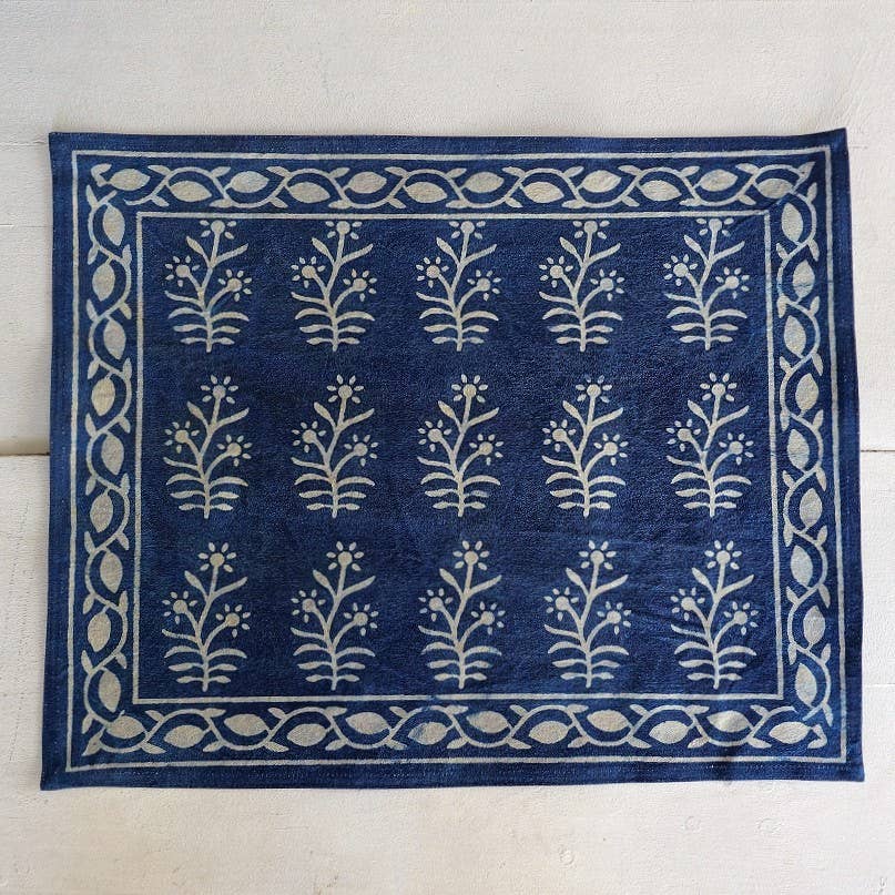 Lawrence Indigo Placemat (s/4)