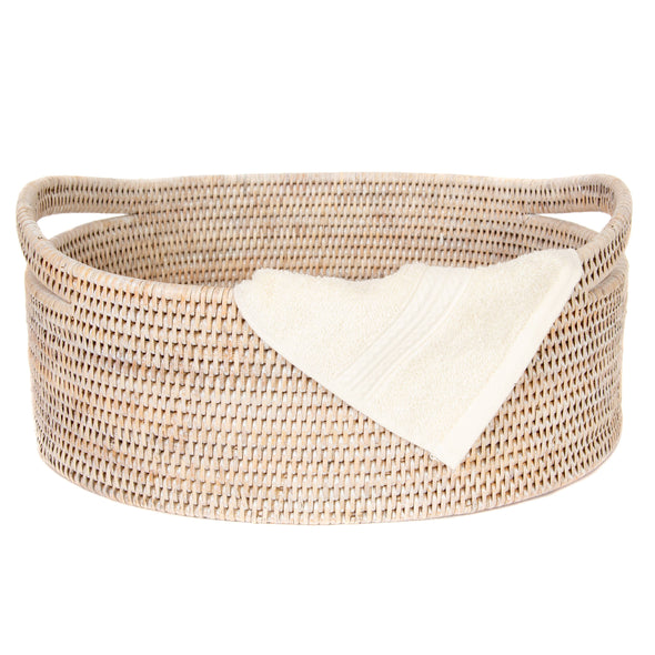 Artifacts Rattan™ Oval Basket: Honey Brown